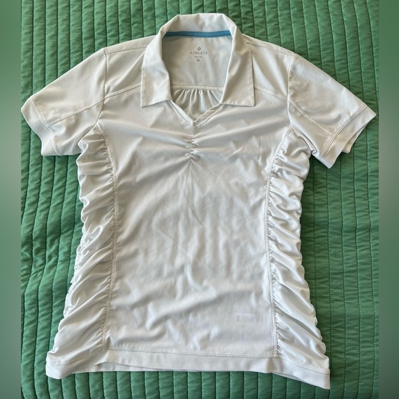 Athleta Tops Athleta Womens Golf Polo Shirt Poshmark